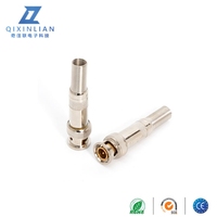 Connecteur mâle BNC sans soudure Q9 avec connecteur BNC de nouvelle conception de type prise à ressort