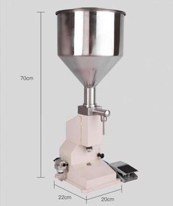 Fácil operación 5-50ml de llenado neumática máquina de leben de relleno - Product Image 3