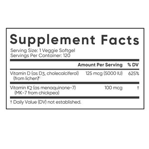 OEM ODM Richtek Hochwirksame Vitamin D-Ergänzung Vitamin D3 IE mit Kokosnuss-MCT-Öl kapseln - Product Image 6