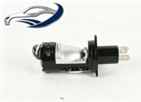 Ampoule de phare LED H4 mini bi-lumière 12V 90W avec lentille de projecteur intégrée 6000LM 3000K-5800K pour voiture