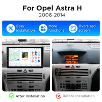 Radio Mobil Junsun Wireless Carplay untuk Opel Astra H/Zafira B 2004-2014, GPS Navigasi, Multimedia Player, Android Video Player