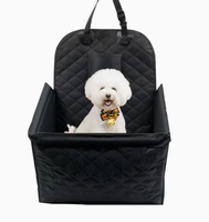 Housse de siège de voiture pour animaux de compagnie, 100% imperméable, en tissu Oxford imprimé, pour SUV, pour les voyages avec les chiens