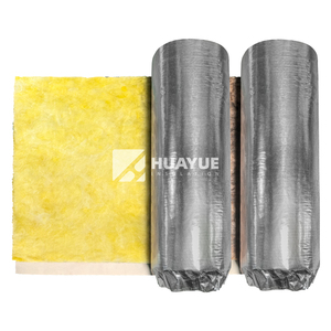 Couverture en rouleau d'isolation thermique ignifuge <span class=keywords><strong>de</strong></span> style industriel R7 R8 R11 R13 en <span class=keywords><strong>laine</strong></span> <span class=keywords><strong>de</strong></span> <span class=keywords><strong>verre</strong></span> <span class=keywords><strong>pour</strong></span> <span class=keywords><strong>cloison</strong></span> en aluminium - Product Image 2