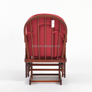 Eco-friendly maternity nursing center <b>nursery</b> <b>wooden</b> glider rocking chair - Product Image 6