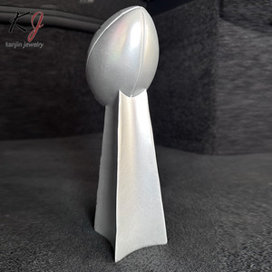 Trofeo de Recuerdo de Aleación de Aluminio de 22 cm del <span class=keywords><strong>Super</strong></span> <span class=keywords><strong>Bowl</strong></span> de los Kansas City Chiefs de la <span class=keywords><strong>NFL</strong></span> - Product Image 4