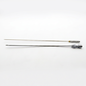 Aiguille de ponction lombaire manuelle durable en acier inoxydable, droite, certifiée CE, garantie à vie, kit chirurgical, tailles personnalisées - Product Image 1