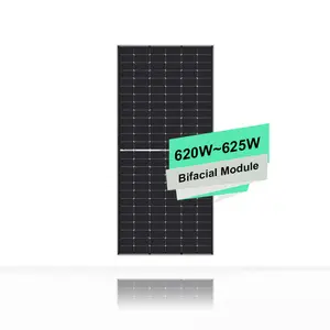 태양 광 발전 패널 620W 폴리 태양 전지 패널 다결정 태양 전지 패널 비용 625W 가격 가정용 전기