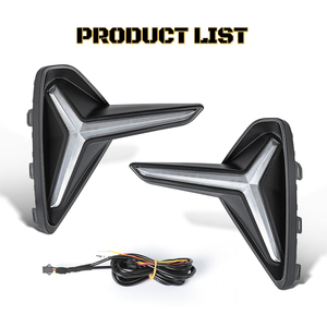 Luces LED DRL de Doble Color, Luces Diurnas Amarillas para Geely Proton S70 Emgrand 2021-2025, 12V, Doble Señal de Giro - Product Image 5