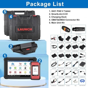 Launch X431 PAD V All-in-One Diagnose-Scanner Auto-ECU-Programmierung 12V Codeleser 2 Jahre Kostenlose Updates - Product Image 6