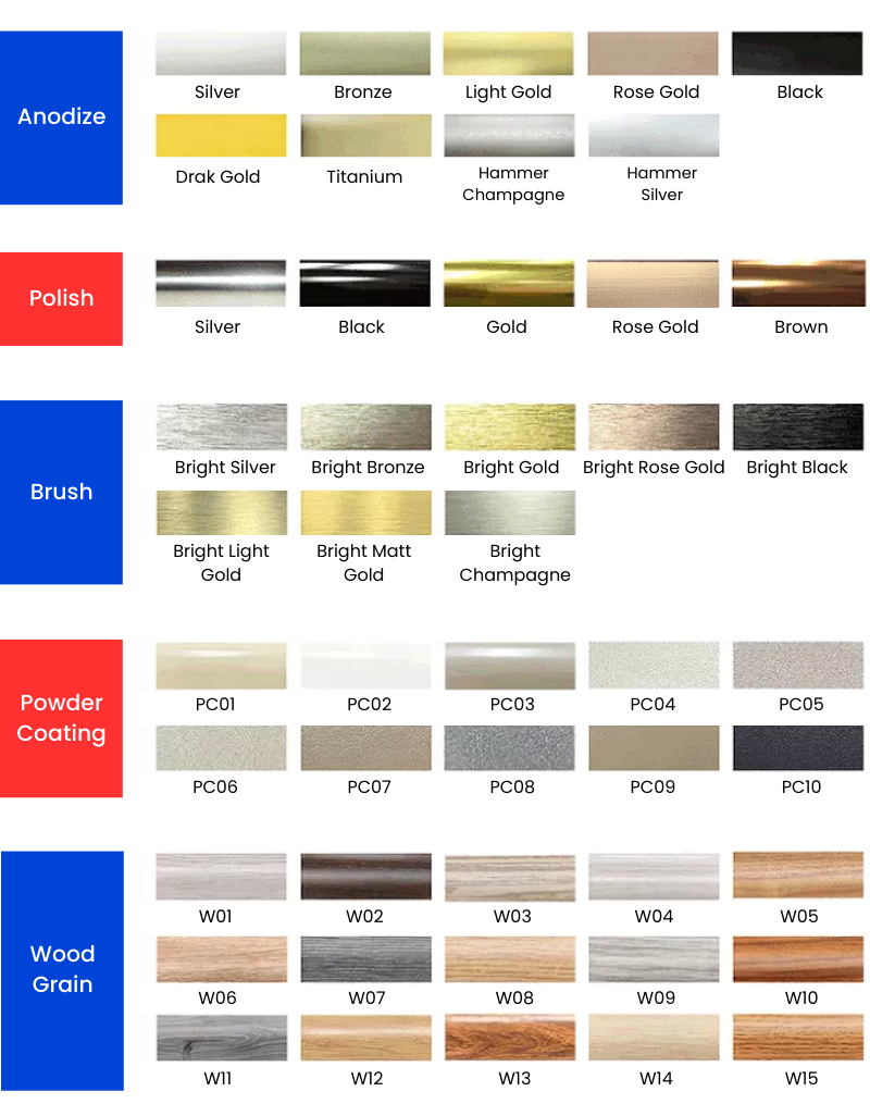 Couleur de vente chaude