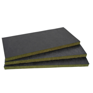 KAIHUA KH-CF Black Mat Facer 100 Kg/m&sup3; Mineral Wool <strong>Insulation</strong> Board for Curtain Wall Systems and Exterior Cladding - Product Image 2