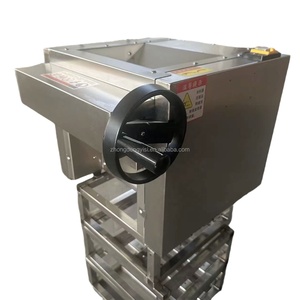 Máquina Eléctrica Comercial para Hacer Pasta y Fideos, Rodillo Amasador de Acero Inoxidable para Sobremesa, para Hacer Dumplings - Product Image 1