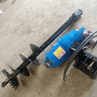 RIBETTER Promotion : Machine de forage de pieux vissés pour excavatrice, tarière et piqueuse CN SHN