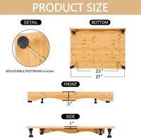 Planche à découper ronde en bois d'acacia et couvercle de cuisinière avec design durable et écoresponsable, finition brun riche, optimise l'espace de la comptoir