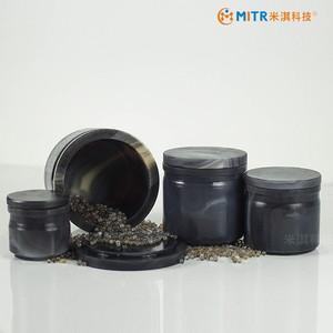Keramik tragbares Labor Mini Mineralien Planeten metall Chemische Farbe Erz Stein Kräuter pulver Herstellung Kugelmühle Schleif maschine - Product Image 5