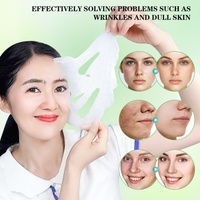 Masque Visage OEM Personnalisé à Marque Blanche Superaliment PDRN/NAD+ Masque en Tissu Éclaircissant Hydratant Antioxydant Tomate Myrtille