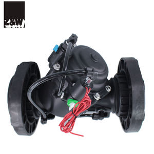 401BM 4 pollici elettrovalvola plastica agricoltura irrigazione trattamento delle acque controllo elettrico ac dc latching pulse DN100 flangia - Product Image 6