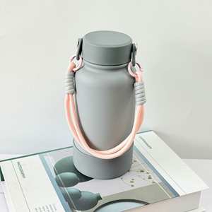 Bouteille d'eau de sport d'extérieur de grande capacité, en acier inoxydable 304 de qualité supérieure, à double isolation portable - Product Image 5