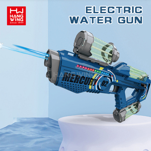 Pistola ad Acqua Elettronica HW Super Large Mercury M2 in Plastica ABS per Bambini, Giocattolo Estivo da Esterno con Spruzzo Automatico - Product Image 2