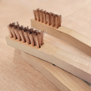 แปรงขัดอุตสาหกรรม TDF ด้ามไม้ ขนแปรงยาว 14.5 มม. สำหรับขัดเงา - Product Image 3