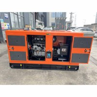 Groupe électrogène diesel d'ATS de moteur monophasé portatif fait sur commande de Ricardo 50KVA/40KW 60Hz 230V 50 KVA 50KVA 40KW silencieux 40 KW