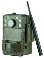 Caméra de chasse solaire 4K pour l'extérieur, étanche, vision nocturne 950nm, chargeur solaire, batterie, suivi de la faune