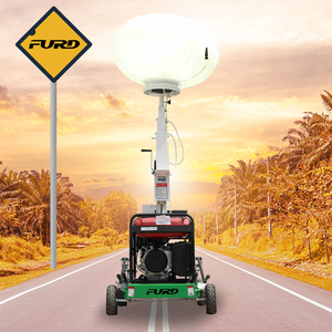Torre de Iluminación con Generador de Gasolina o Diésel de 5kw, Ideal para Construcción Nocturna, Precio de Fábrica - Product Image 1