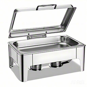 ถาดอุ่นอาหารสแตนเลสทรงสี่เหลี่ยมแบบไฟฟ้า Hufa สำหรับร้านอาหารและโรงแรม - Product Image 5