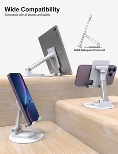 Soporte Portátil para Teléfono con Altura Ajustable, Soporte Plegable para Teléfono Celular para Escritorio - Product Image 3