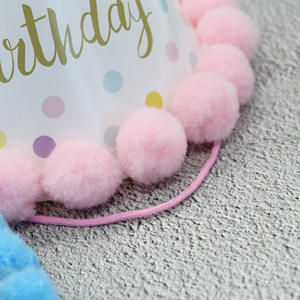 Set di cappelli per feste Festive-cappelli e decorazioni di compleanno colorati - Product Image 4