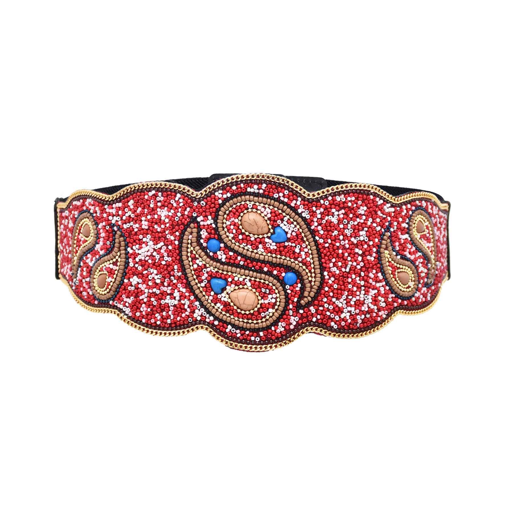 women's bohemian belts for dresses Boho Feels Faux Suede Disc Belt in Camel 36 in/ 90cm Wholesale Elastic Waist Belt Bohemian