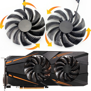Ventilador de Refrigeración de 88MM T129215SU para Tarjetas de Video <span class=keywords><strong>GIGABYTE</strong></span> GTX 1070 AORUS GTX 1070 RX <span class=keywords><strong>570</strong></span> 580 RX570 RX580, Ventilador PLD09210S12HH - Product Image 5