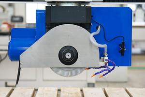 Scie à pont CNC 5 axes pour la découpe de pierre, machine de découpe de carreaux de pierre naturelle CNC 5+1, découpeuse de marbre à vendre au Mexique MX - Product Image 4