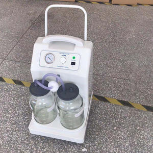 Prix de la <span class=keywords><strong>machine</strong></span> d'aspiration sous vide bout à bout portable dentaire médicale bon marché avec deux bouteilles - Product Image 3