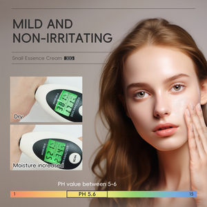 Vente en gros de crème réparatrice à l'escargot LAIKOU, soin de la peau, hydratante, blanchissante, anti-rides, crème pour le visage à l'escargot naturelle, 30g - Product Image 5