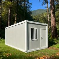 Casa contenedor móvil personalizable (modular) de 20 pies para sitios de construcción