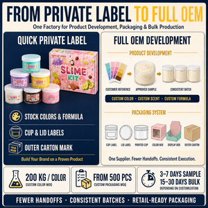Butter <strong>Slime</strong> Wholesale Bulk Order Supplier OEM ODM Custom Customized Private Label <strong>Slime</strong> Toy Factory Direct Manufacturer - Product Image 2