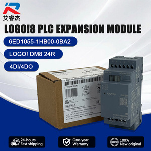 ซีเมนส์เครื่องควบคุมแบบโปรแกรมได้ LOGO! ของแท้รุ่นใหม่24R DM8 6ED1055-1HB00-0BA2โมดูลขยาย PLC 6ED10551HB000BA2 - Product Image 1