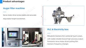 500g 1000g ठीक कस्टर्ड मेहंदी नाइजीरिया विरंजन पाउडर कार्यक्षेत्र पैकिंग मशीन - Product Image 2