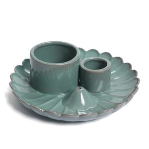 Plateau en céramique en <span class=keywords><strong>bois</strong></span> sacré péruvien européen et américain <span class=keywords><strong>Bougeoir</strong></span> transfrontalier Brûleur d'encens Support de diffuseur d'aromathérapie - Product Image 1