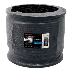 กล่อง 30 กิโลกรัม เชือกโพลีโพรพิลีนสีดำ ขนาด 16 มม. ม้วน 30 กก. - Product Image 3