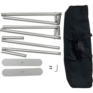 Toile de fond personnalisée imprimée recto-verso 8x8 en tissu tendu pour photomaton, accessoire d'affichage pour la photographie - Product Image 5