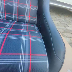 Asientos de Carreras de Fibra de Carbono MICO con Patrón de Pata de Gallo para VW Golf <span class=keywords><strong>R</strong></span> MK3 MK4 MK5 MK6 MK7 <span class=keywords><strong>MK8</strong></span> Pepita Confetti - Product Image 3