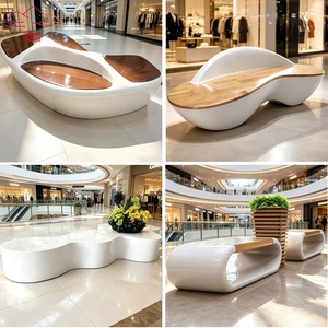 Sillas de Espera Creativas de Fibra de Vidrio con Diseño de Animales de Dibujos Animados para Áreas de Descanso en Centros Comerciales, Parques al Aire Libre, Hechas a Medida en Guangdong - Product Image 4