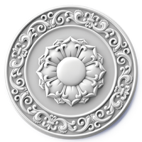 Médaillons de Plafond Français Décoration de Plafond Écologique Anti-Fade pour Villa Jardin Commandes en Gros au Prix de Gros d'Usine
