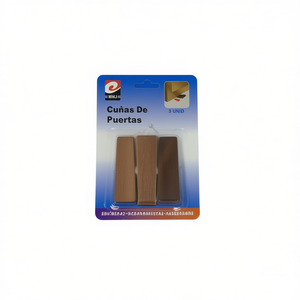 Supporti per Porte Mnj in Legno, Montaggio a Pavimento, Confezione da 3 Pezzi, 12 Pezzi Totali - Product Image 2