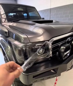 Kit de Reequipamiento de Faros Delanteros RGB Bi-LED con Lente de Proyector, Ojos de Demonio, para Toyota Land Cruiser Serie 70 FJ LC79 LC76 - Product Image 1