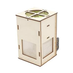 Tùy Chỉnh Mini Điện Không Khí Sạch Hơn Đồ Chơi Thân Cây Khoa Học Giáo Dục Kit Lắp Ráp Bằng Gỗ Máy Lọc Không Khí Cho Sinh Viên - Product Image 6