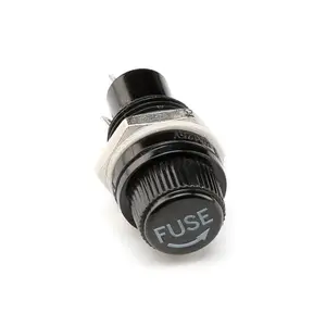 Fuse Holder R3-12 5x20 5x20mm Panel Mount Screw Cap Fuse Holder