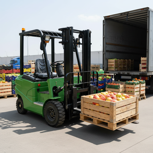 Envío gratis nuevo 100% uso doméstico carretilla elevadora eléctrica marca China venta a precios de fábrica Mini carretilla elevadora de ruedas 1ton-6ton - Product Image 3